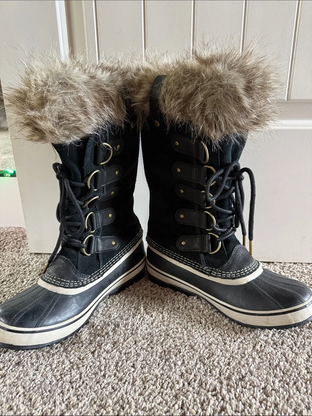 SOREL Joan of arctic winter boots - black NWOT size 8